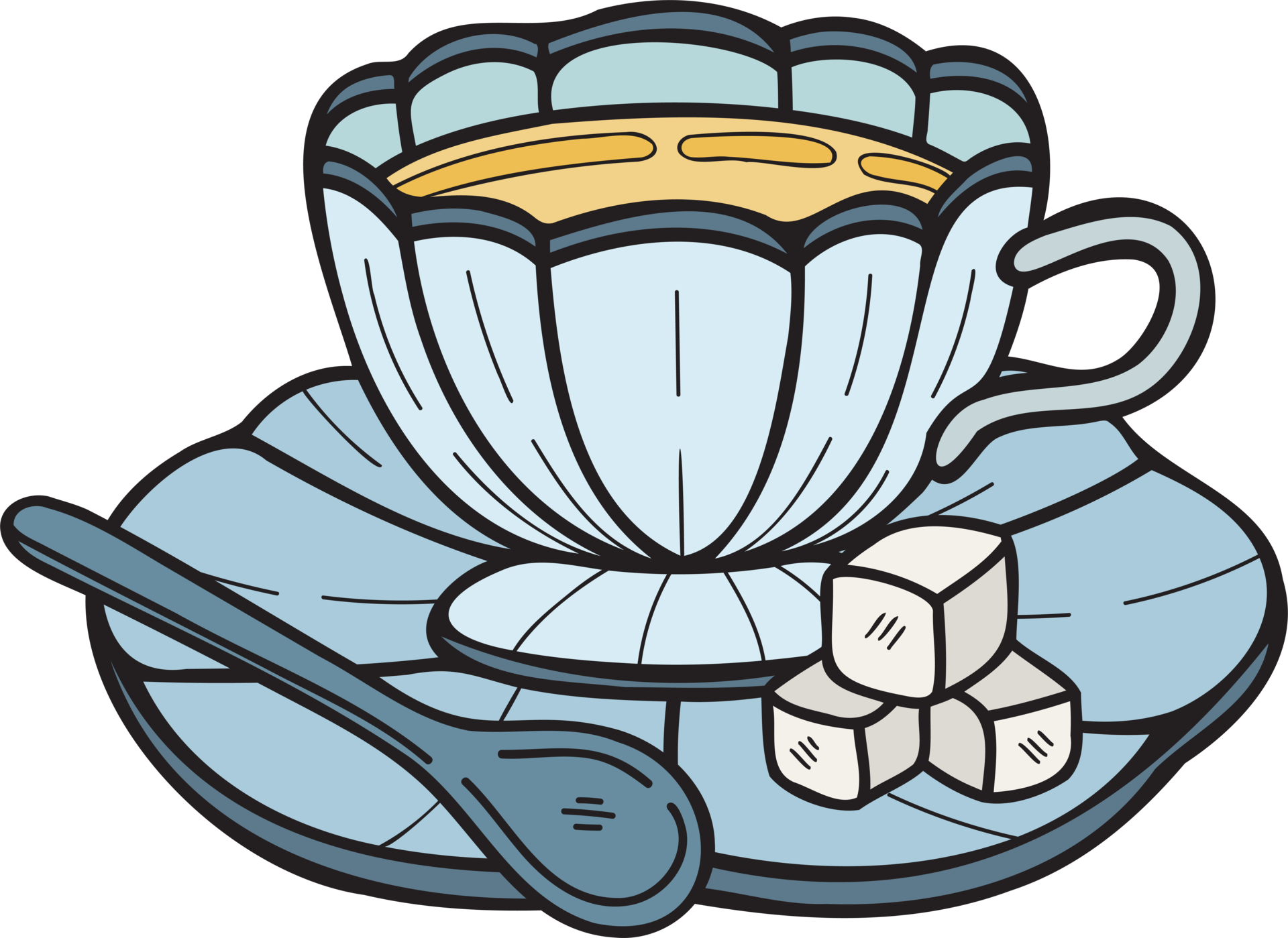 Page De Garde Anglais Tea Pudding Queen Image Cliparts