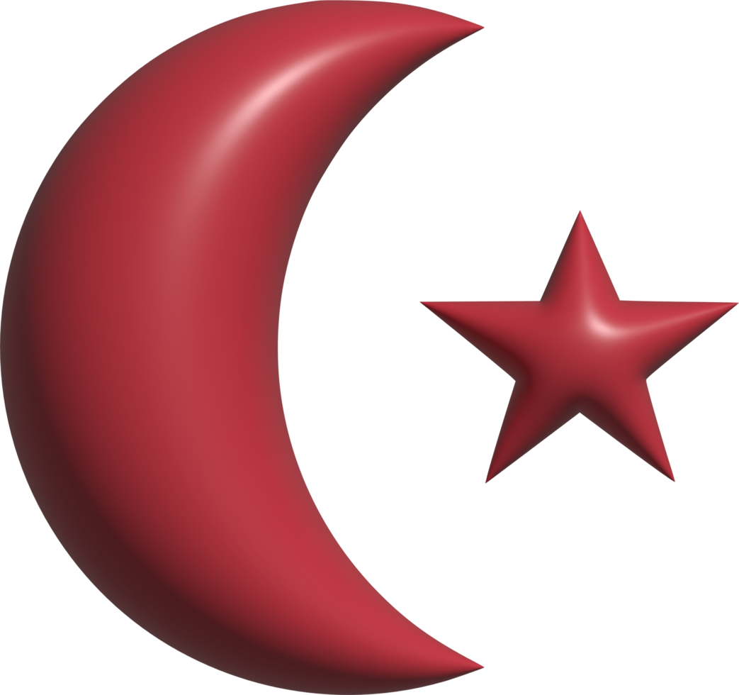 3d icon of islamic png