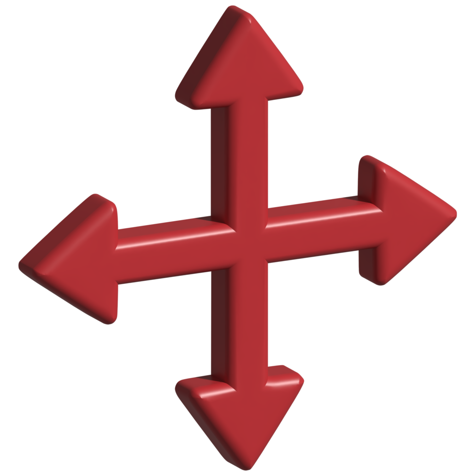 3d icon of move png