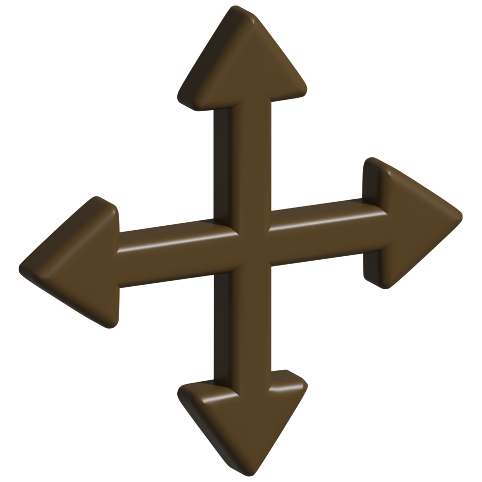 3d icon of move png