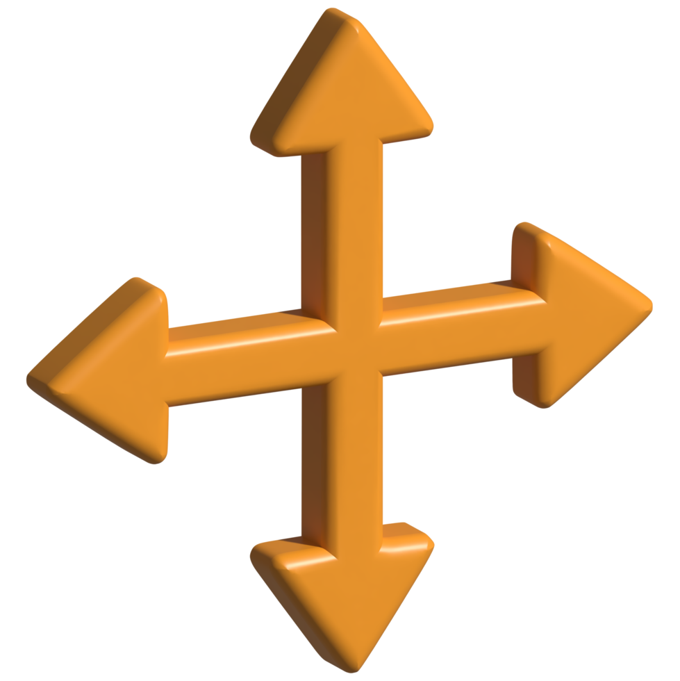 3d icon of move png