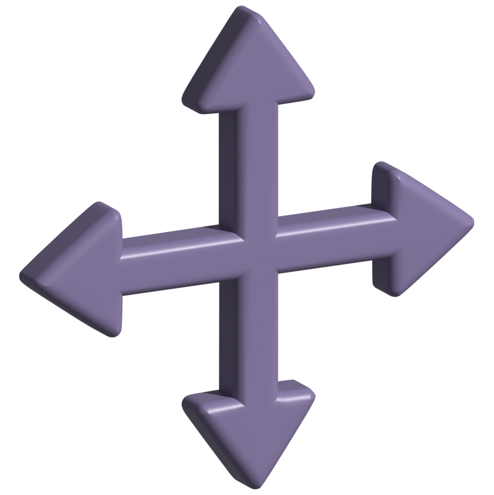 3d icon of move png