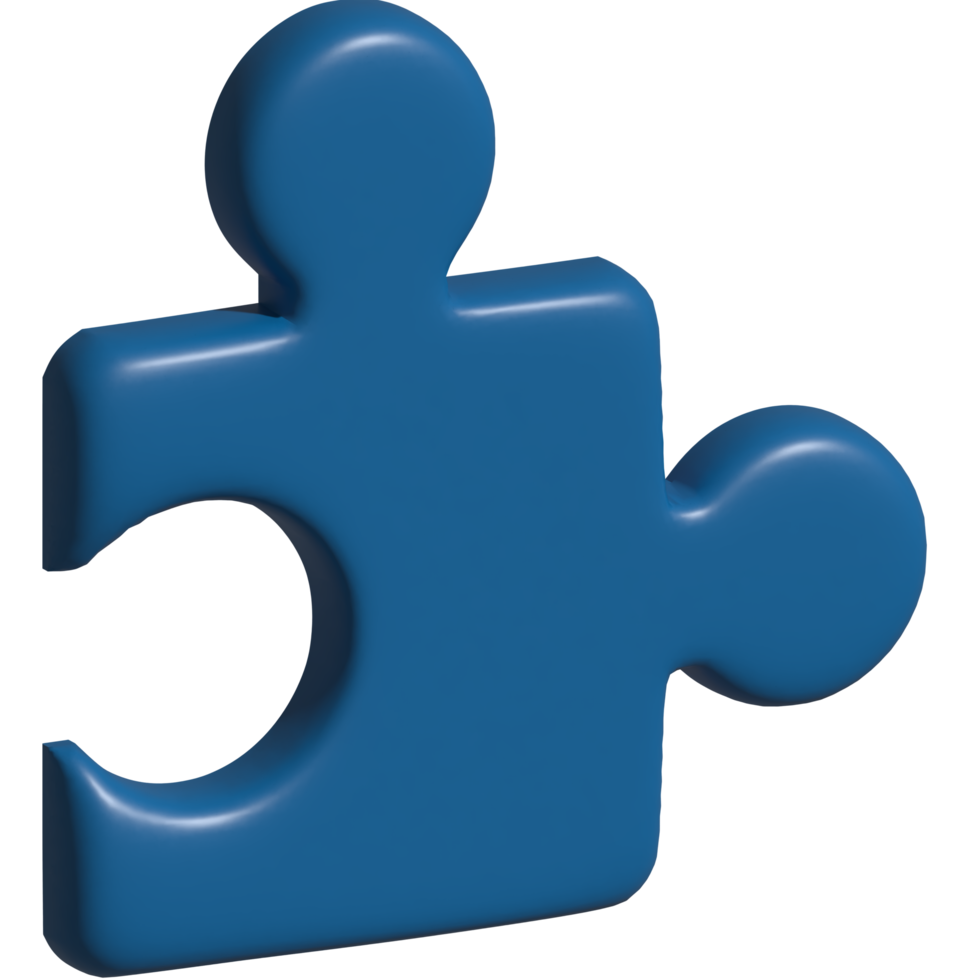 3d icon of puzzle png