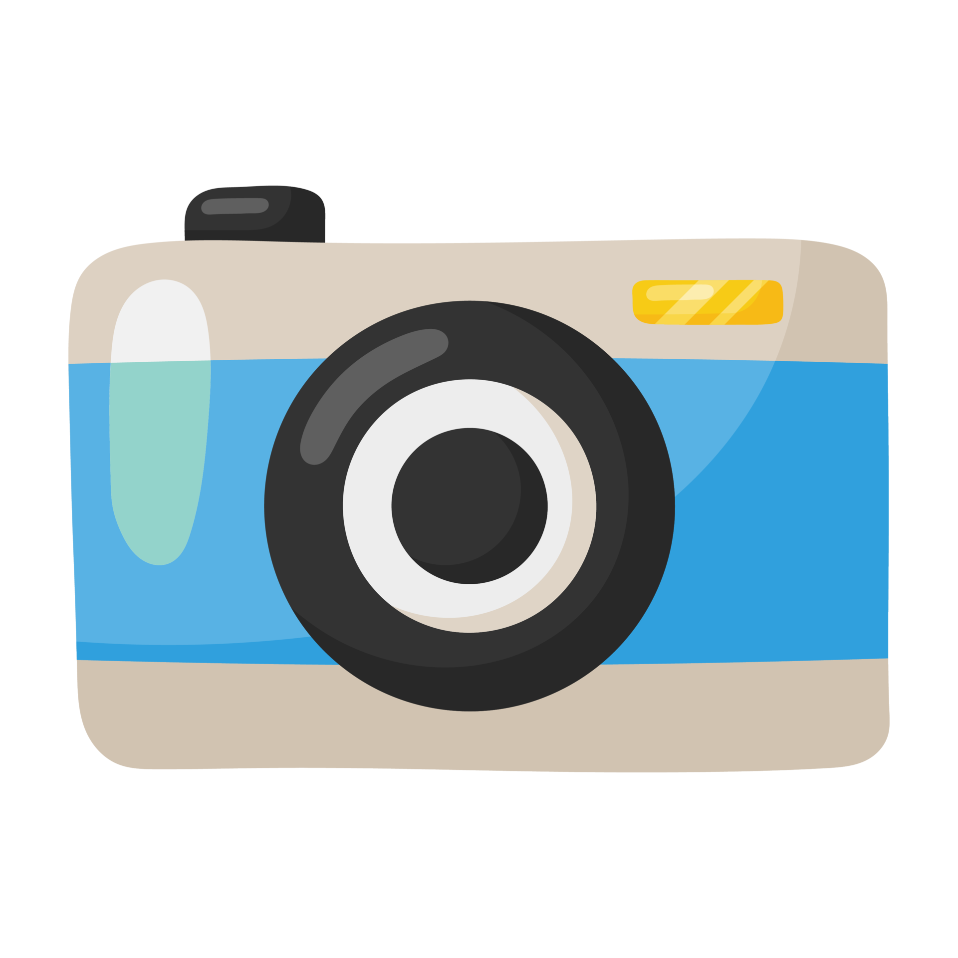 Blue Camera icon. 18974717 PNG