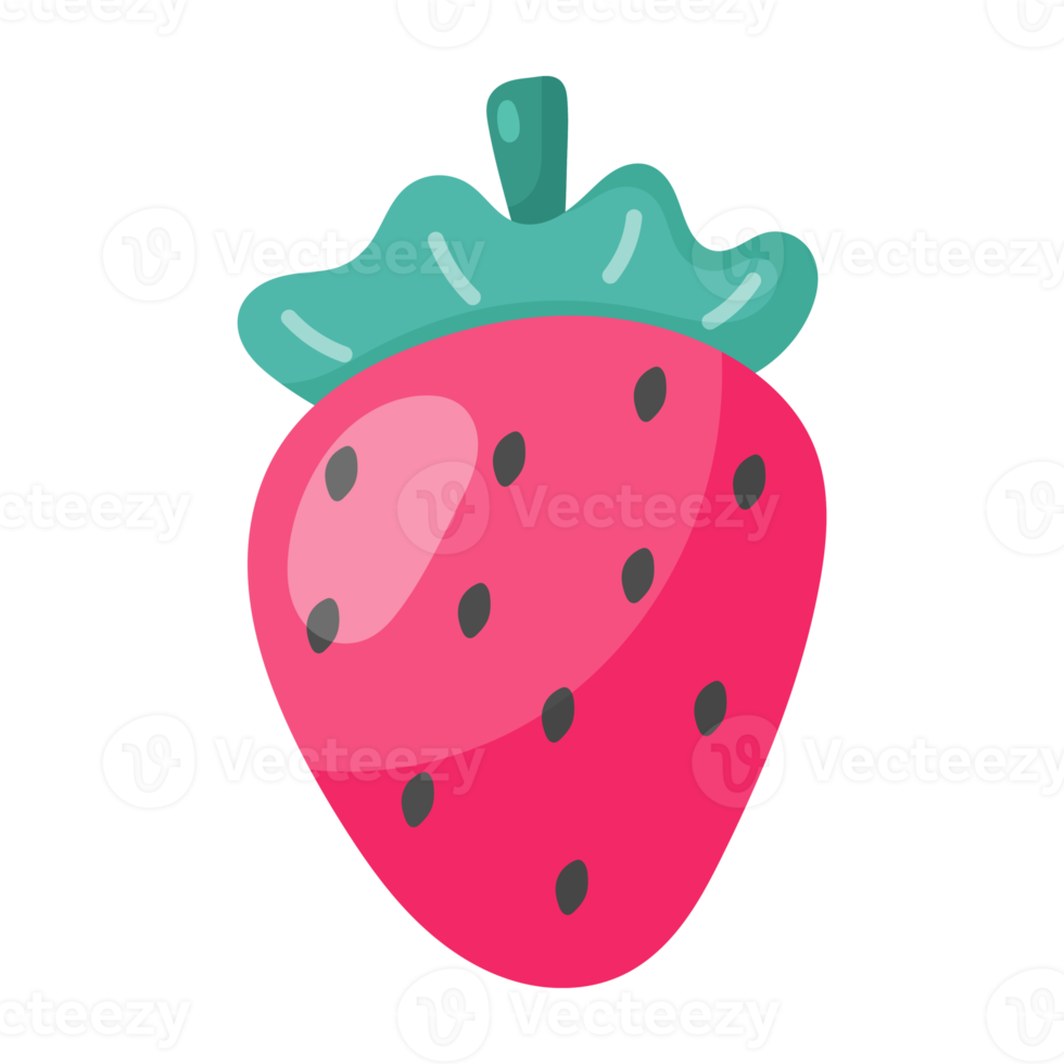 Strawberry fruit icon. png