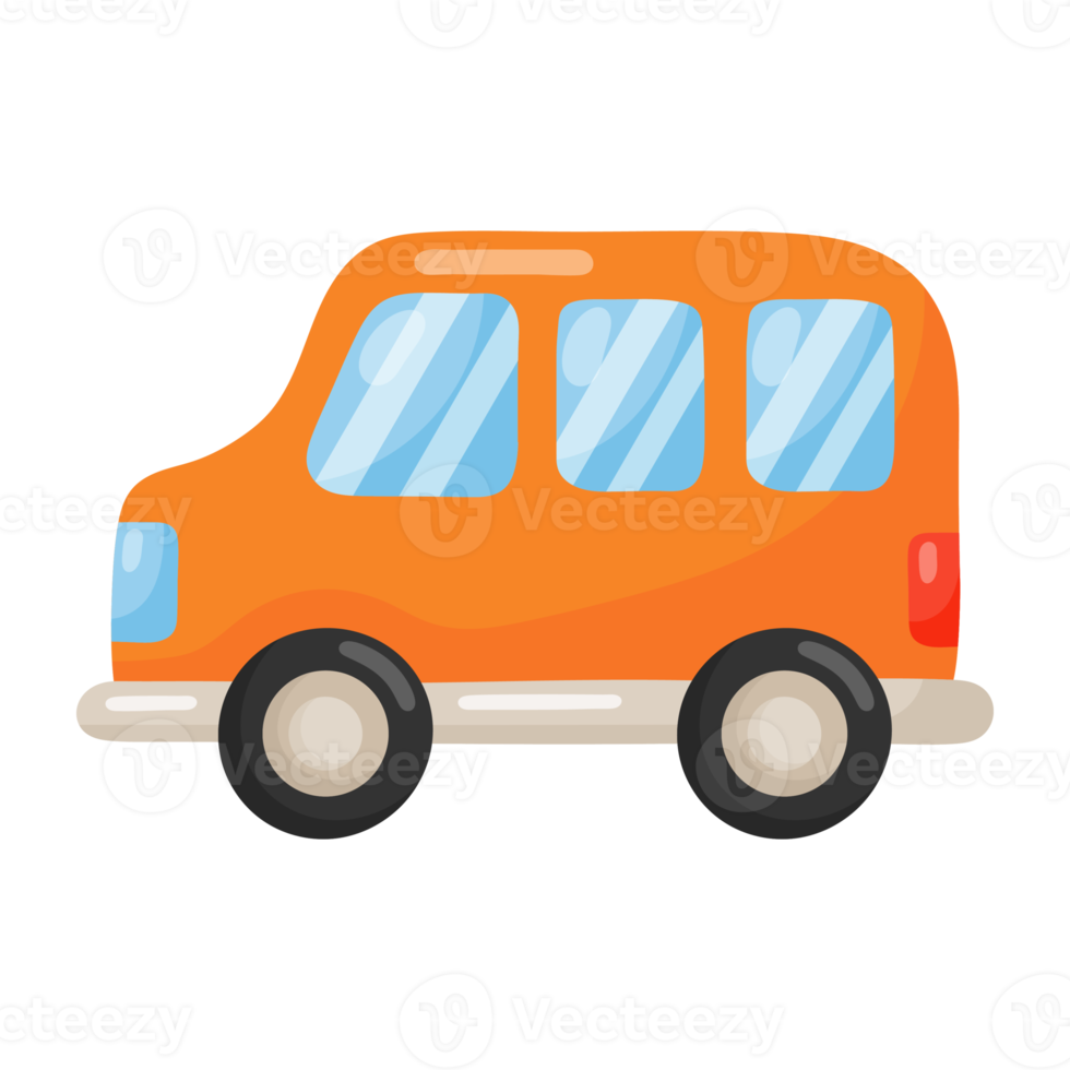 orange Van icon. png