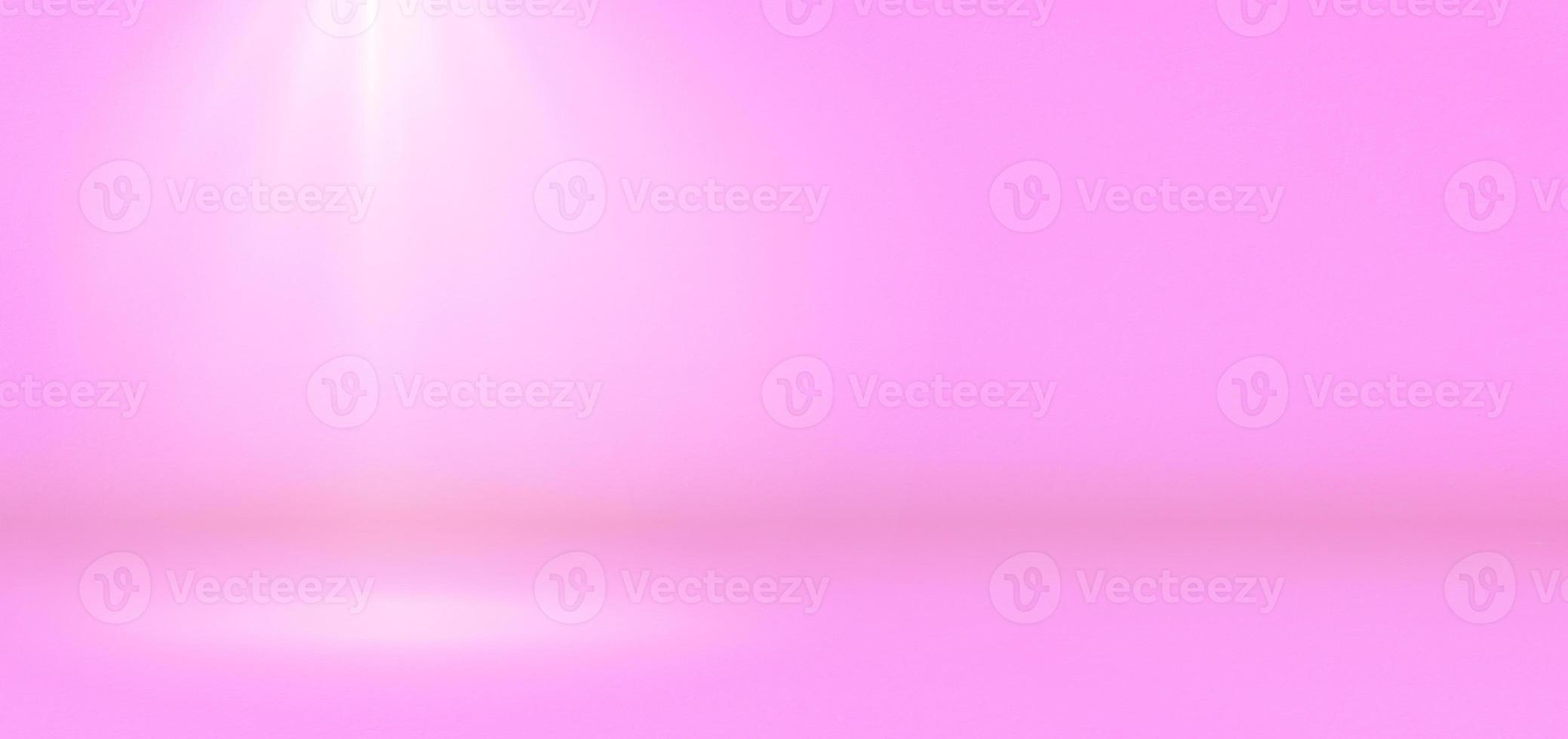 fondo de textura de sala de foco degradado rosa claro abstracto. fondo rosa claro con poco grunge. fondo de estudio papel tapiz pared de la sala de luz y espacio vacío. foto