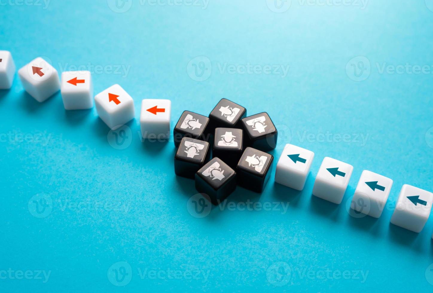 Saboteurs make the process inefficient. Spies do sabotage. Slowdown and deterioration of work, theft of part of the resources. Interfere with fulfillment of tasks, intentionally slowing down processes photo