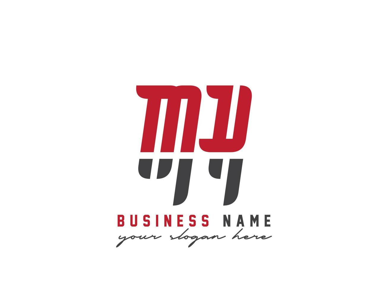 Monogram Mk Logo Icon, Abstract MK Letter Logo Template vector