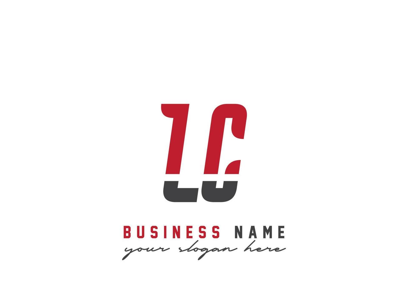 Simple Lc Logo Vector, initial LC Letter Logo Icon Design vector
