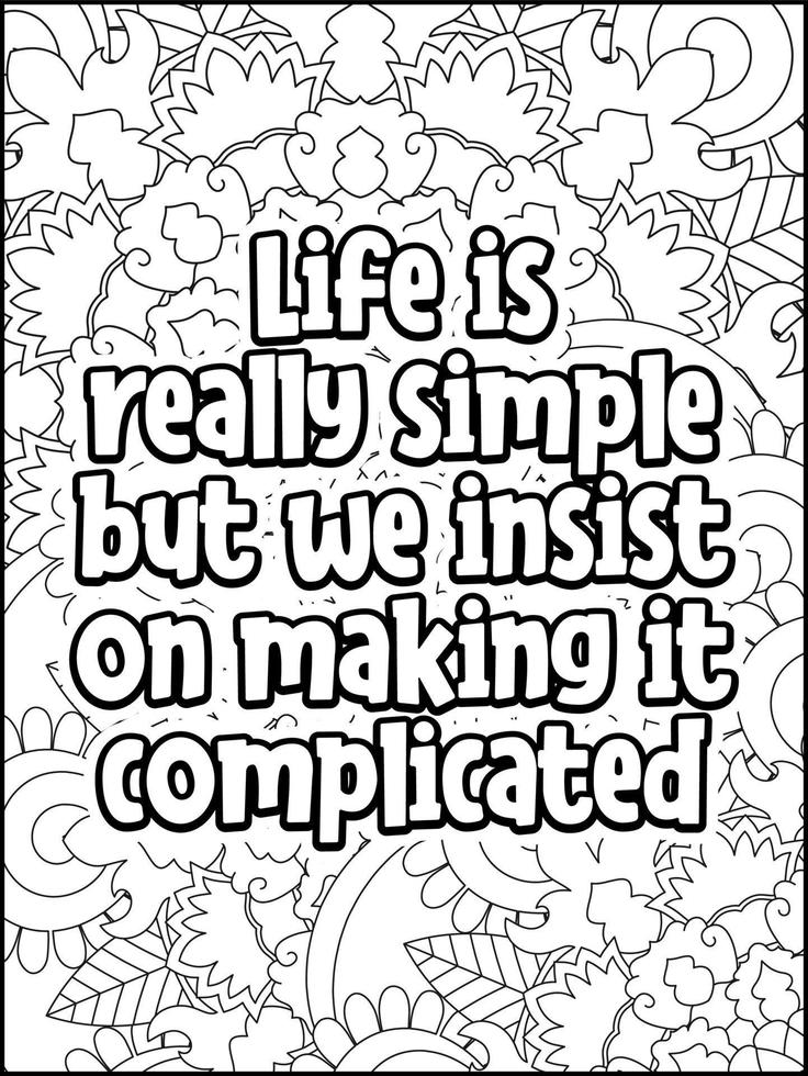Motivational quotes coloring page - Motivational Quotes Coloring Page Inspirational Quotes Coloring Page Affirmative Quotes Coloring Page Positive Quotes Coloring Page Good Vibes Swear Word Coloring Page Motivational Typography Vector