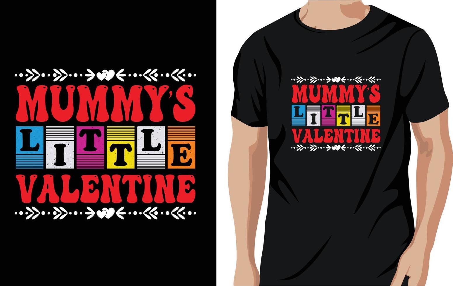 valentine t-shirt design vector