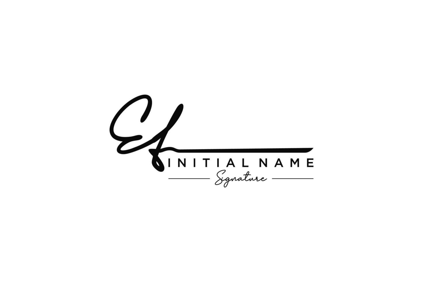 Initial ET signature logo template vector. Hand drawn Calligraphy lettering Vector illustration.