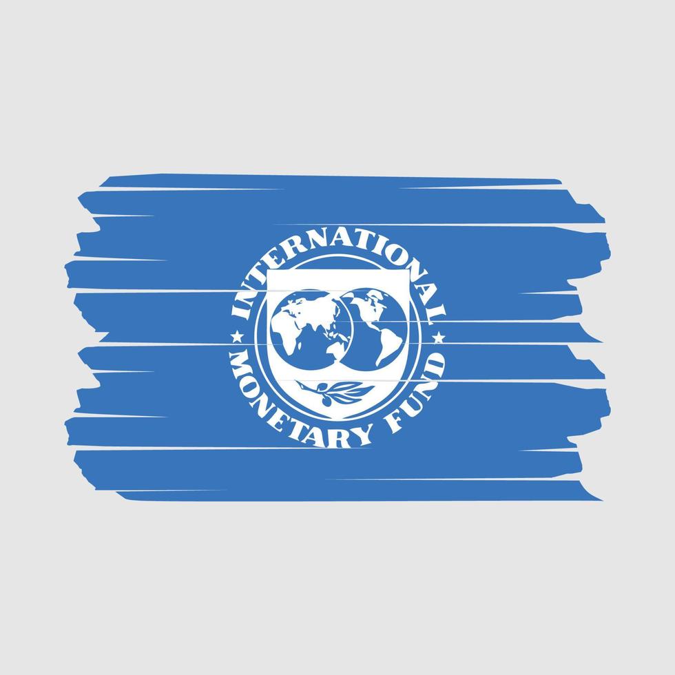 IMF Flag Brush vector