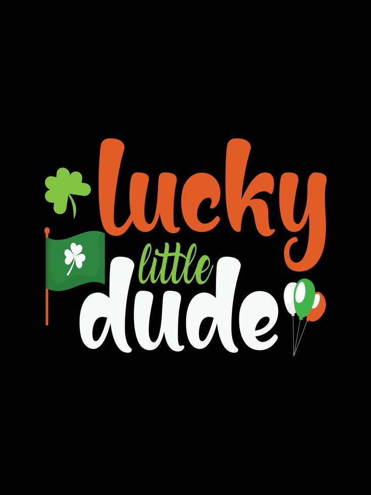 lucky dude art vector