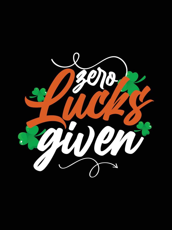 st. patrick's day typography colorful Irish quote vector Lettering t shirt design