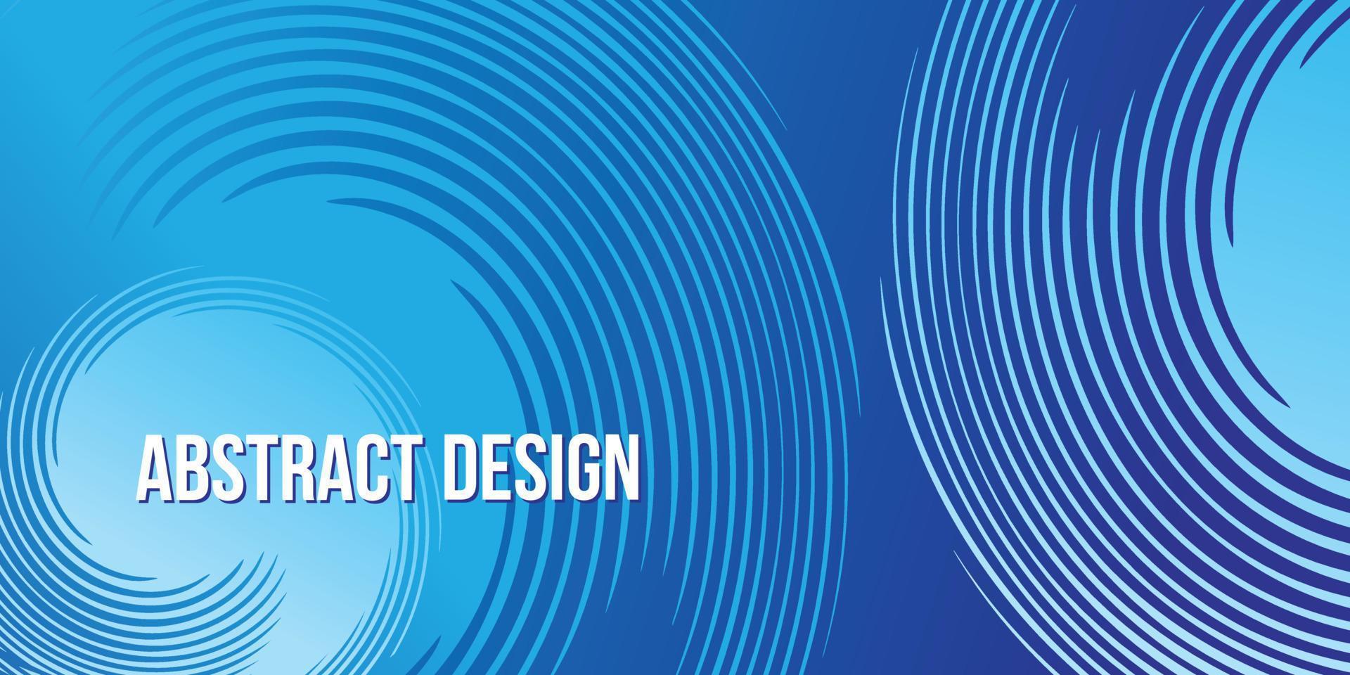 Abstract background twirl concept with blue color design vector