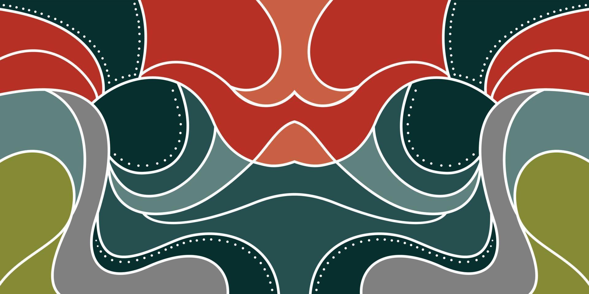 Abstract design background with puzzle concept vector