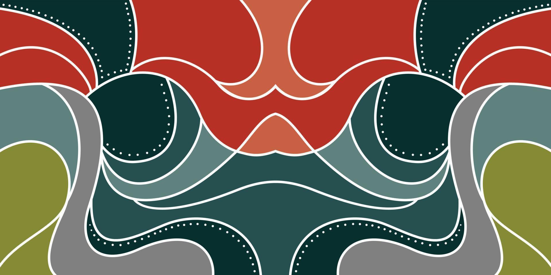 Fondo de diseño abstracto con concepto de rompecabezas vector