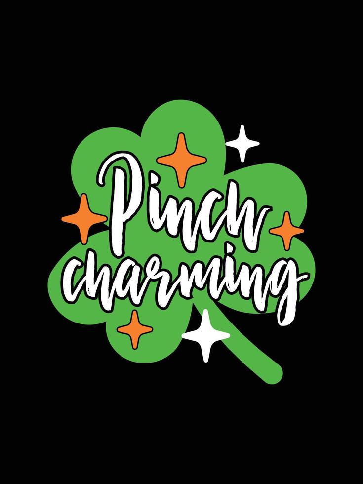 st. patrick's day typography colorful Irish quote vector Lettering t shirt design