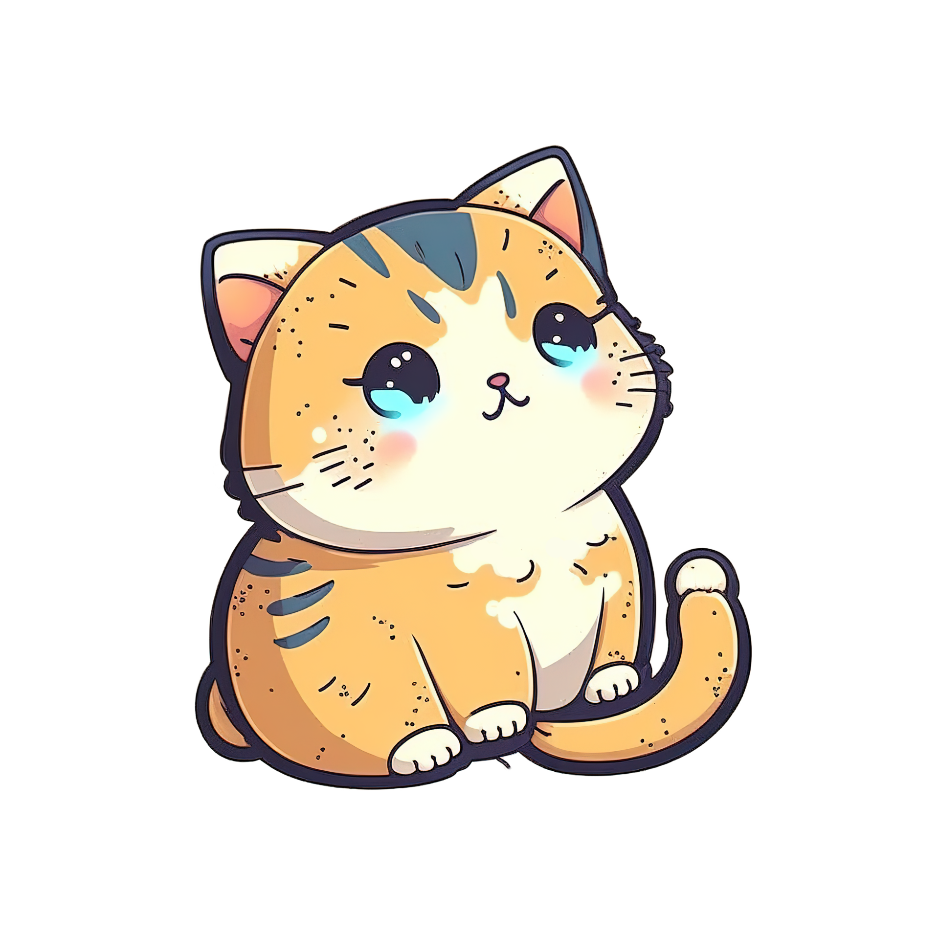 Funny Cats PNG Image, Funny Cute Cat Icon Material, Cat Icons