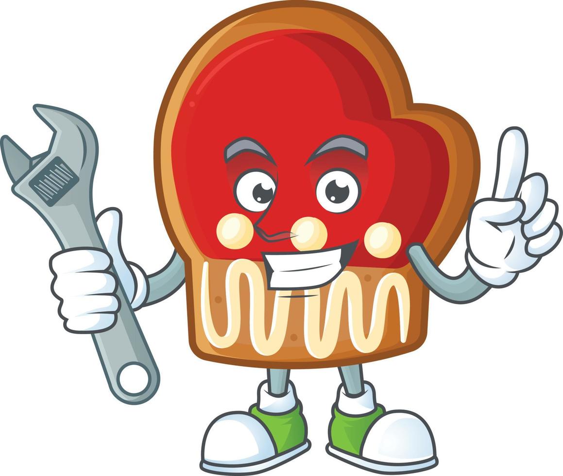 Gloves Cookies Cartoon vector