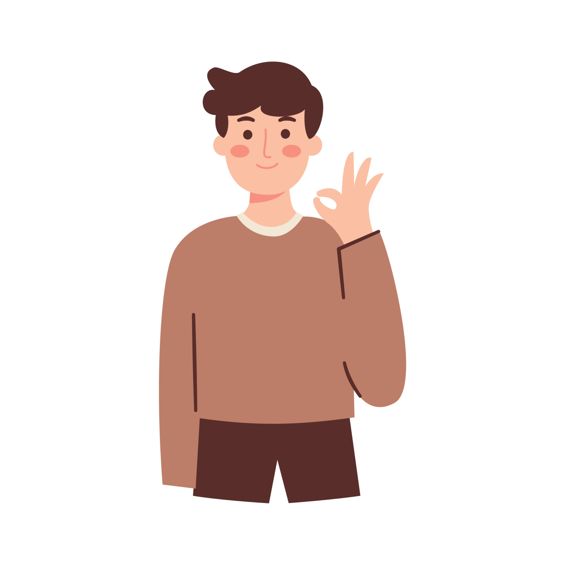 Happy Man Illustration 18980100 Vector Art At Vecteezy Happy Man Illustration 18980100 Vector Art At Vecteezy