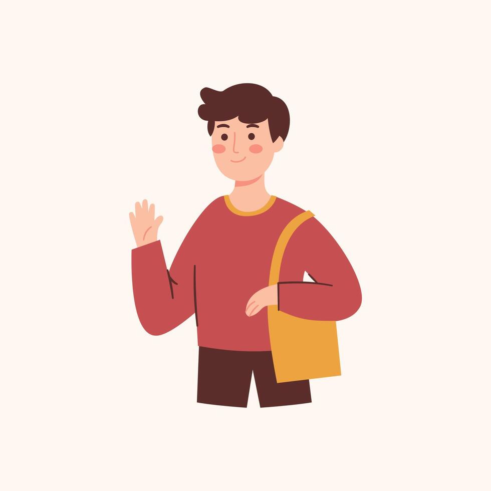 Happy Man Illustration 18980102 Vector Art At Vecteezy Happy Man Illustration 18980102 Vector Art At Vecteezy