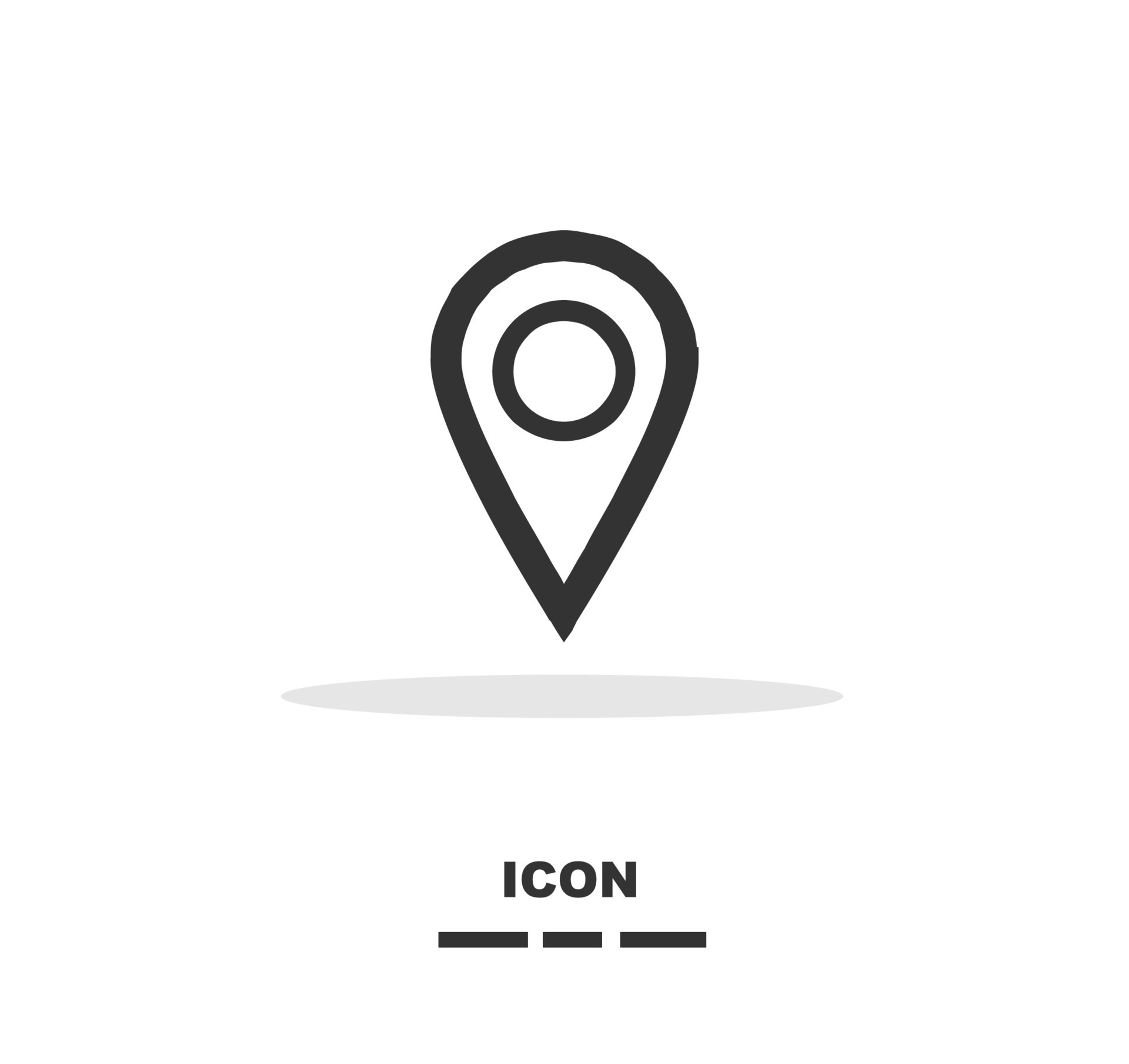 Simple Pin Location In White Colour 18980807 Vector Art At Vecteezy Simple Pin Location In White Colour 18980807 Vector Art At Vecteezy