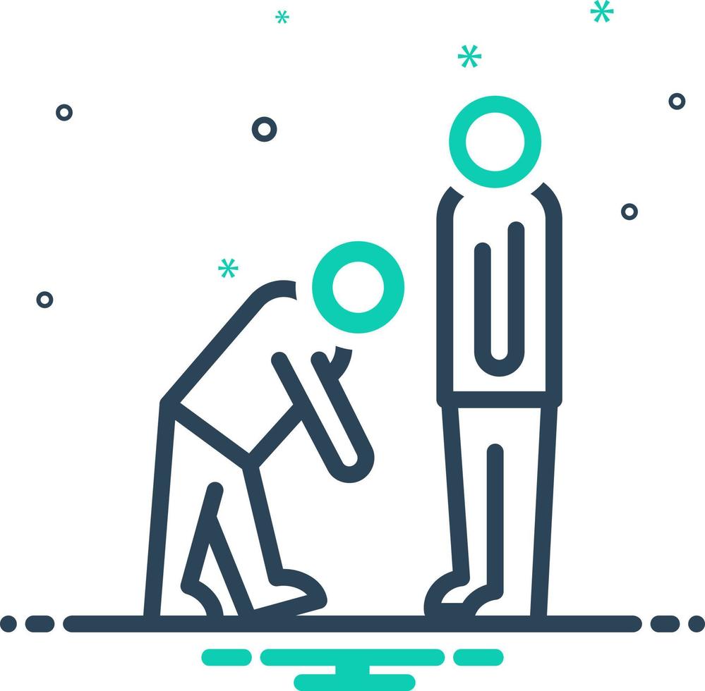 mix icon for virtue vector