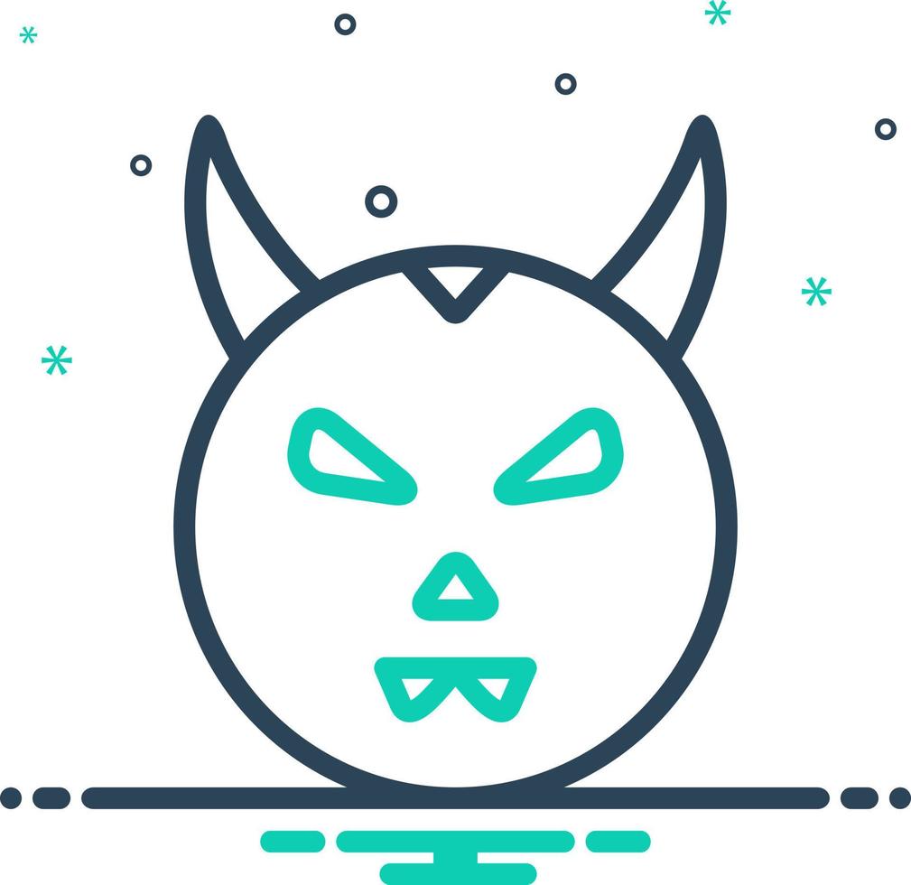 mix icon for giant vector