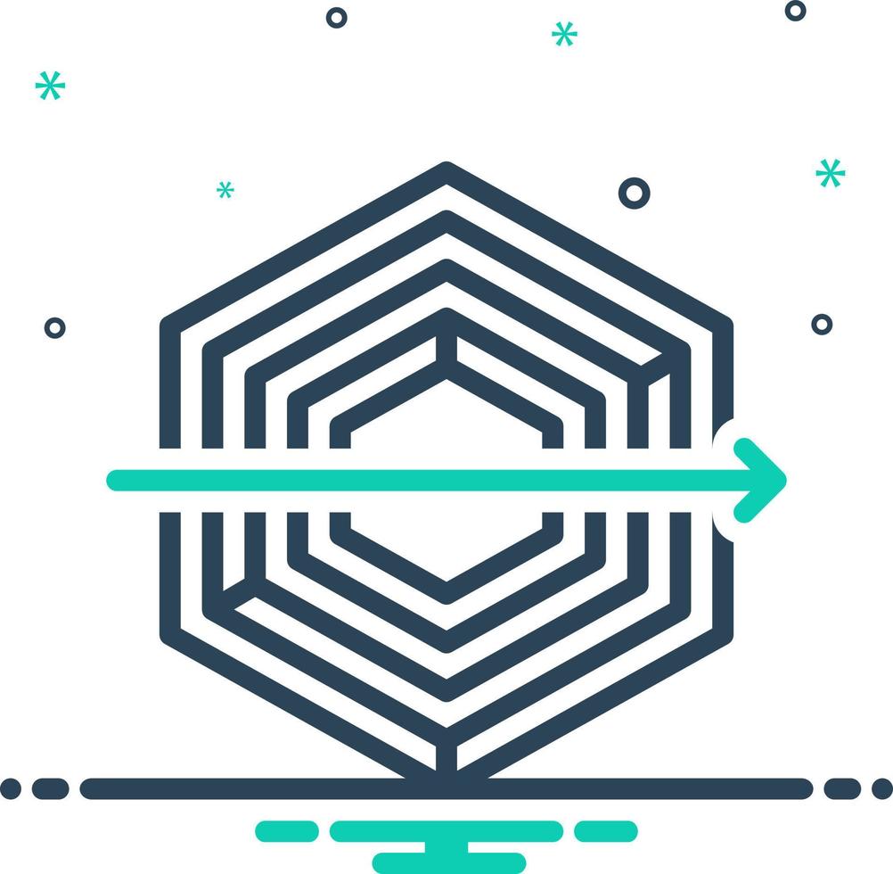 mix icon for usually vector