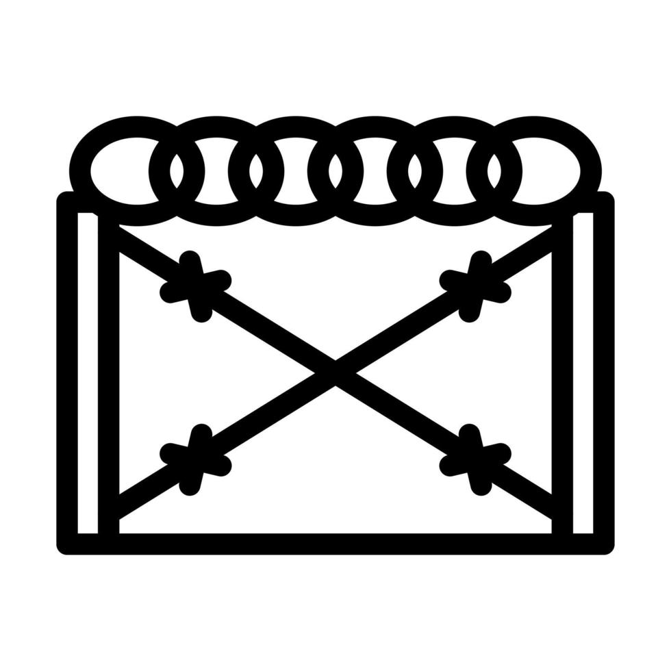 Border Icon Design vector