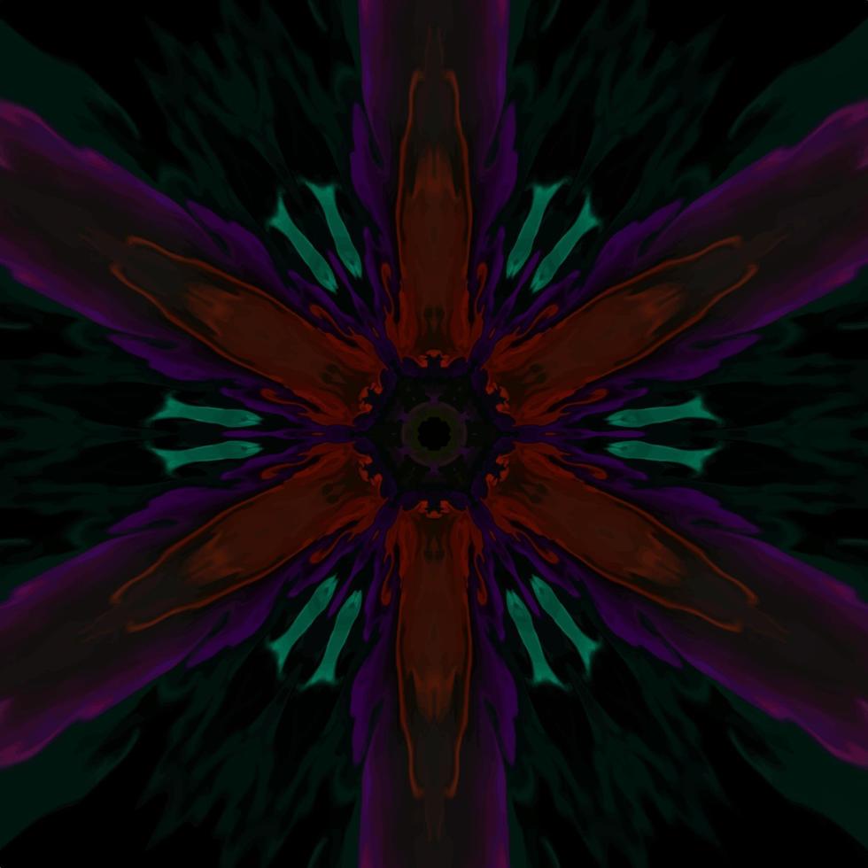 Abstract kaleidoscope background. Beautiful kaleidoscope seamless pattern. Multicolor mosaic texture. Seamless kaleidoscope texture. Unique kaleidoscope design vector