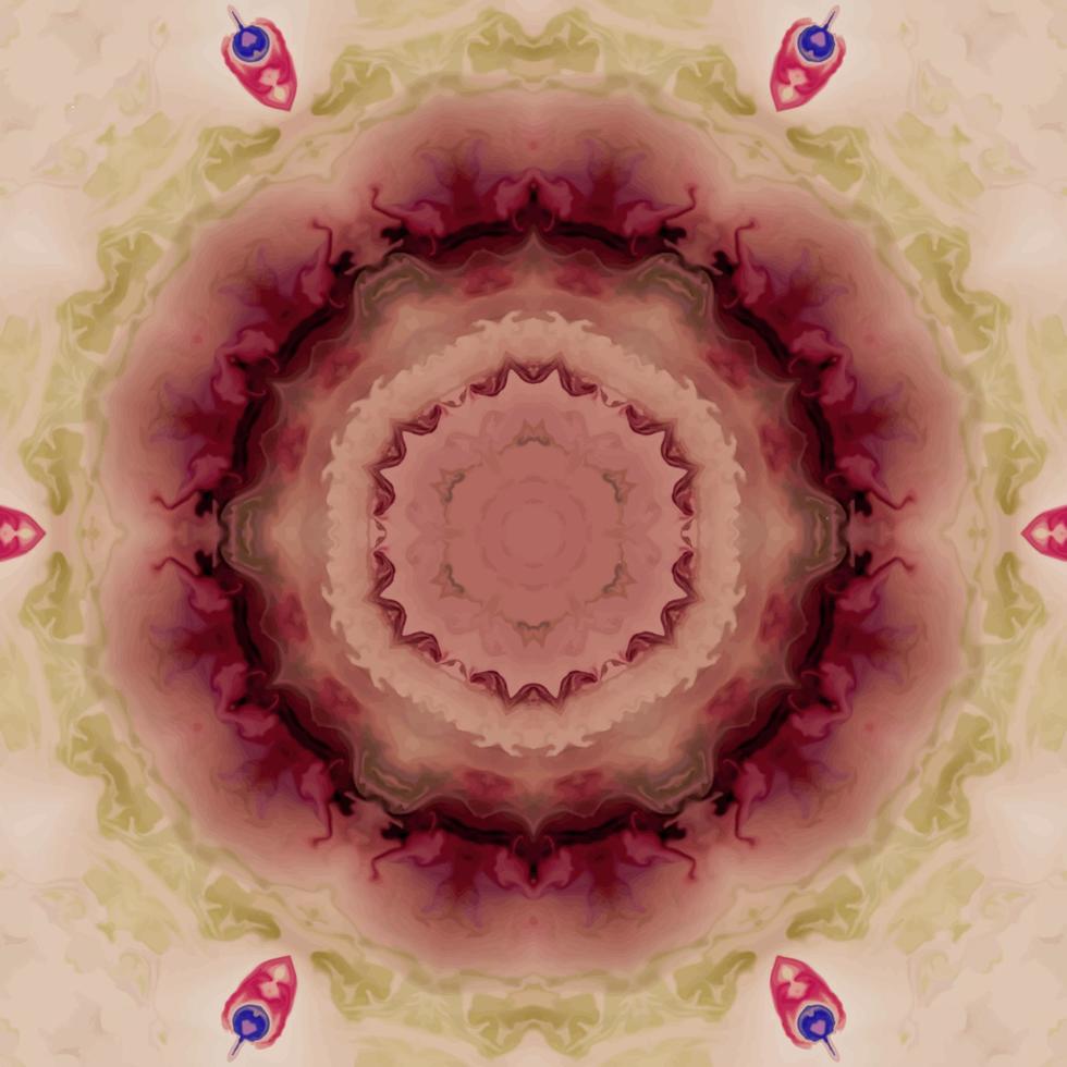 Abstract kaleidoscope background. Beautiful kaleidoscope seamless pattern. Multicolor mosaic texture. Seamless kaleidoscope texture. Unique kaleidoscope design vector