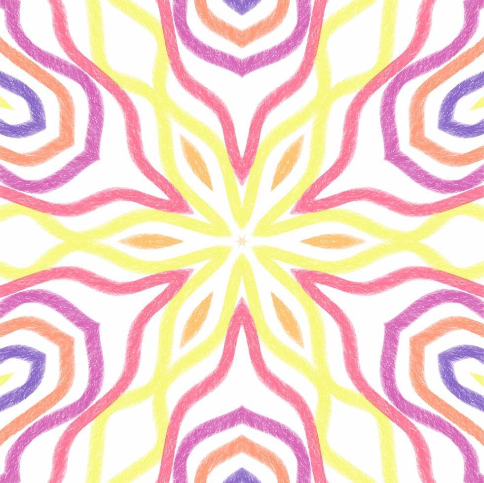 Abstract kaleidoscope background. Beautiful kaleidoscope seamless pattern. Multicolor mosaic texture. Seamless kaleidoscope texture. Unique kaleidoscope design vector