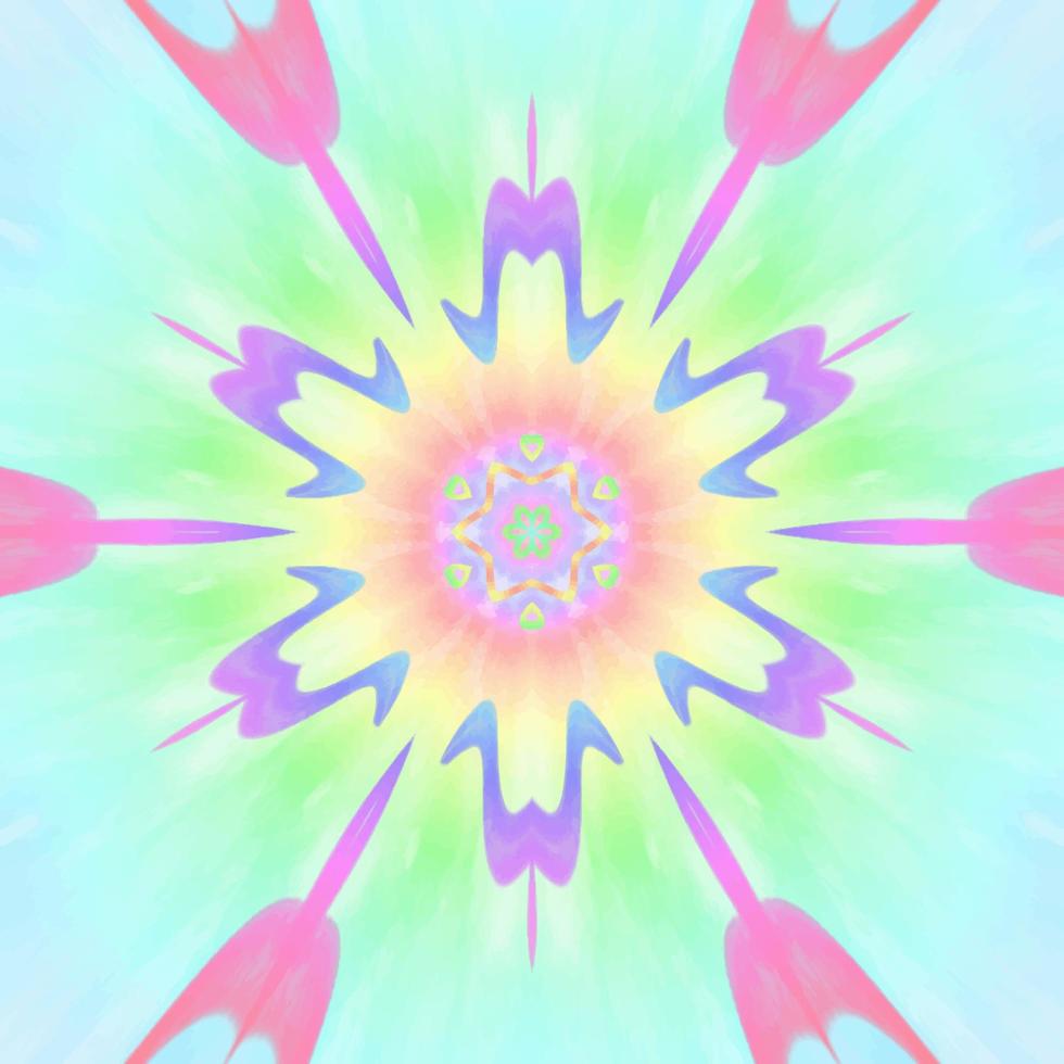 Abstract kaleidoscope background. Beautiful kaleidoscope seamless pattern. Multicolor mosaic texture. Seamless kaleidoscope texture. Unique kaleidoscope design vector