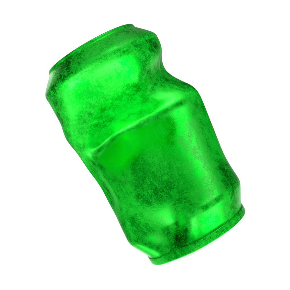 Tin can isolated on transparent png