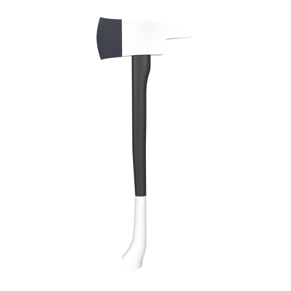 Fire axe isolated on transparent png