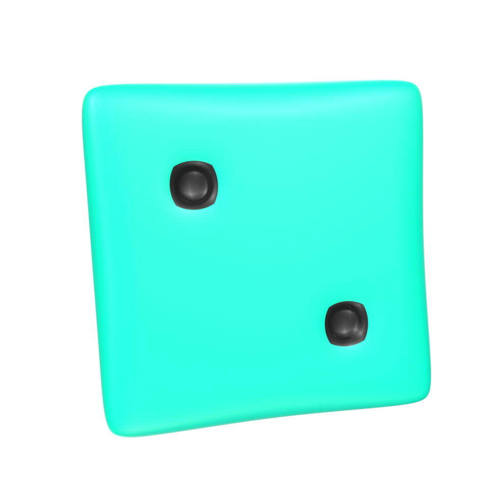 Dice isolated on transparent png