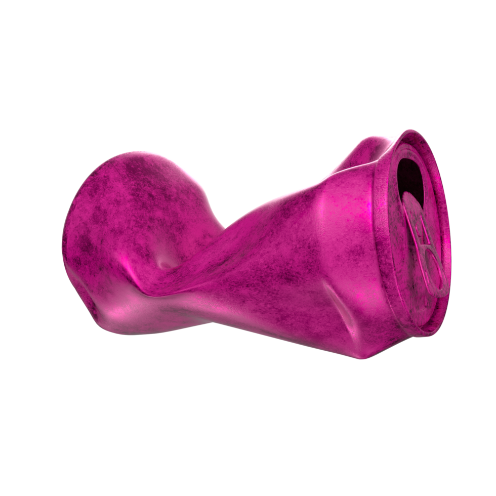 Tin can isolated on transparent png