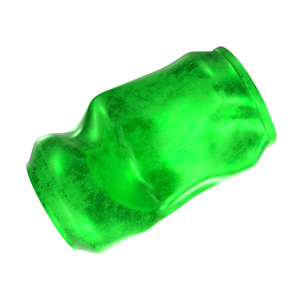 Tin can isolated on transparent png
