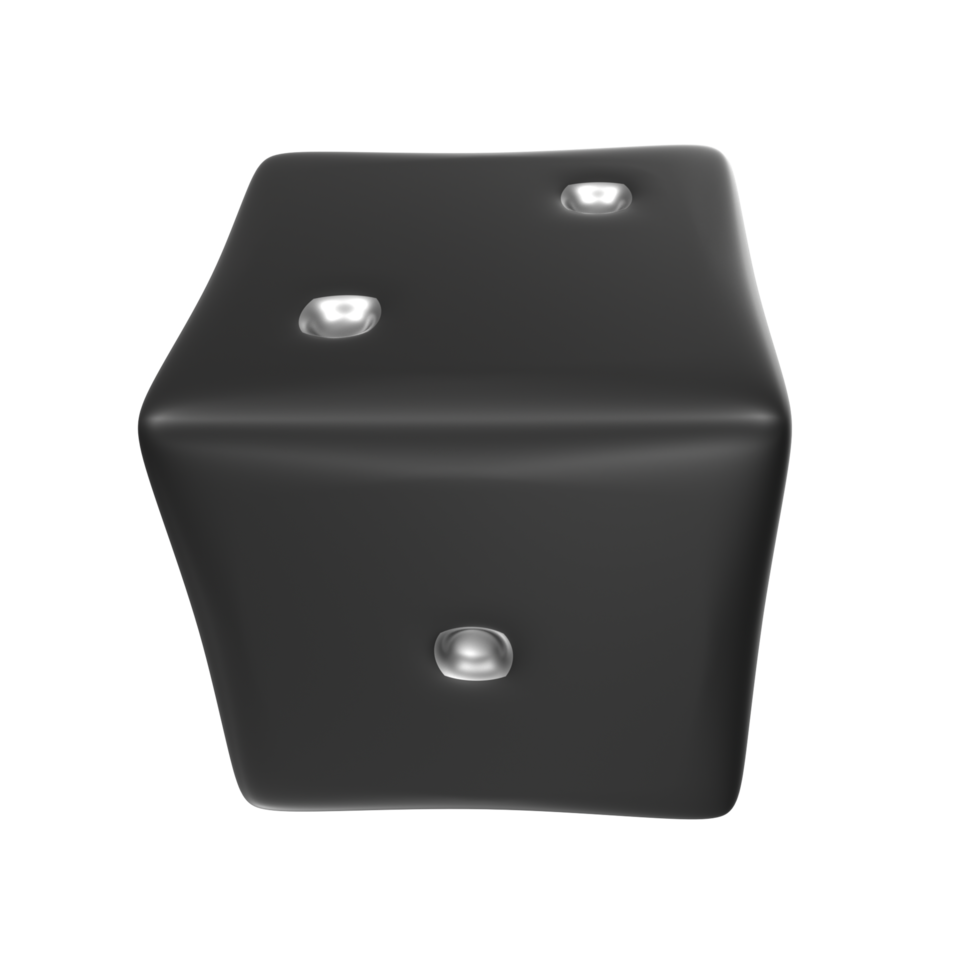 Dice isolated on transparent png
