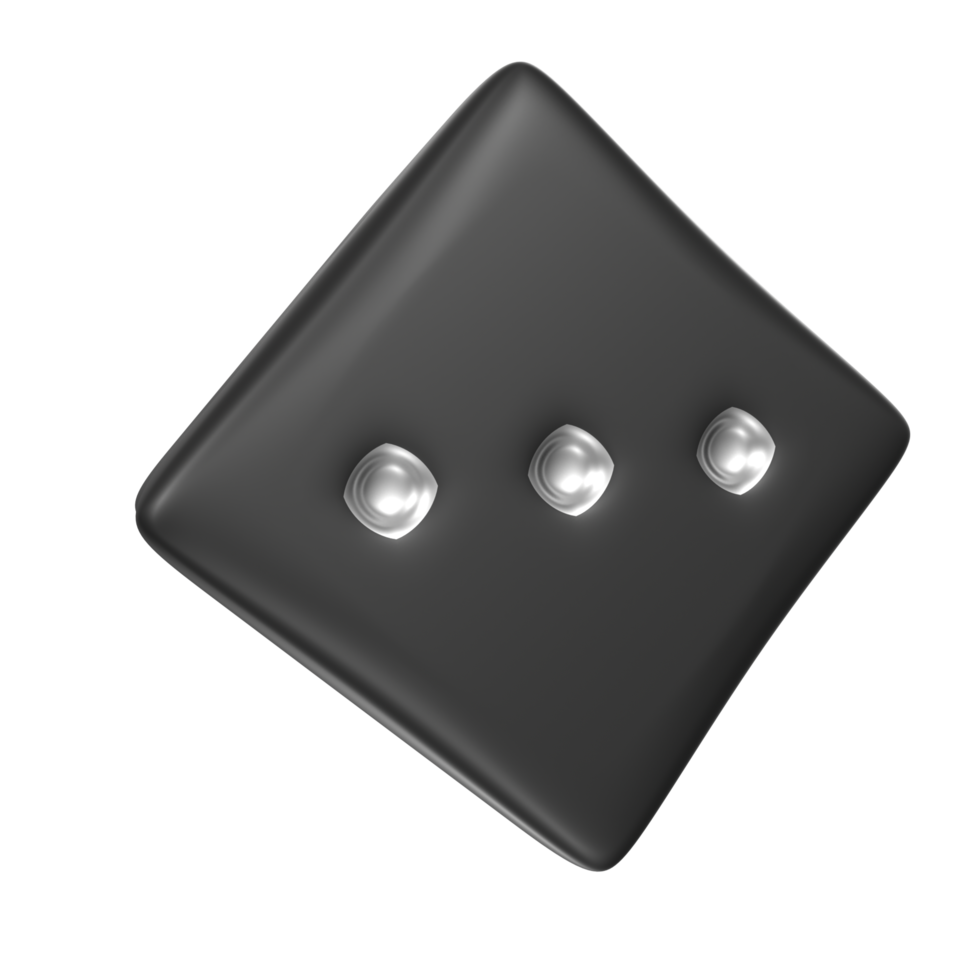 Dice isolated on transparent png