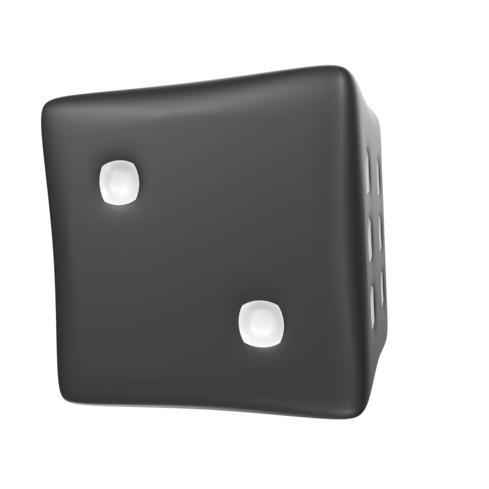 Dice isolated on transparent png