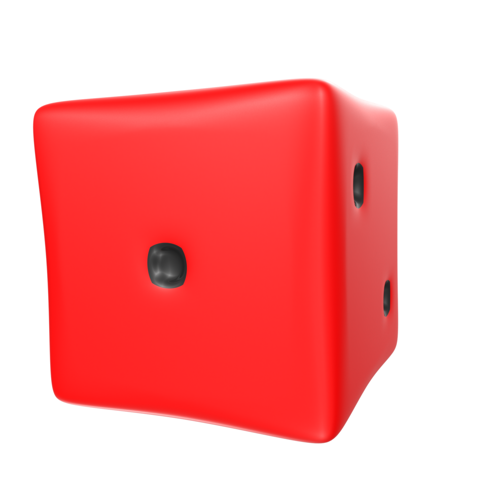 Dice isolated on transparent png