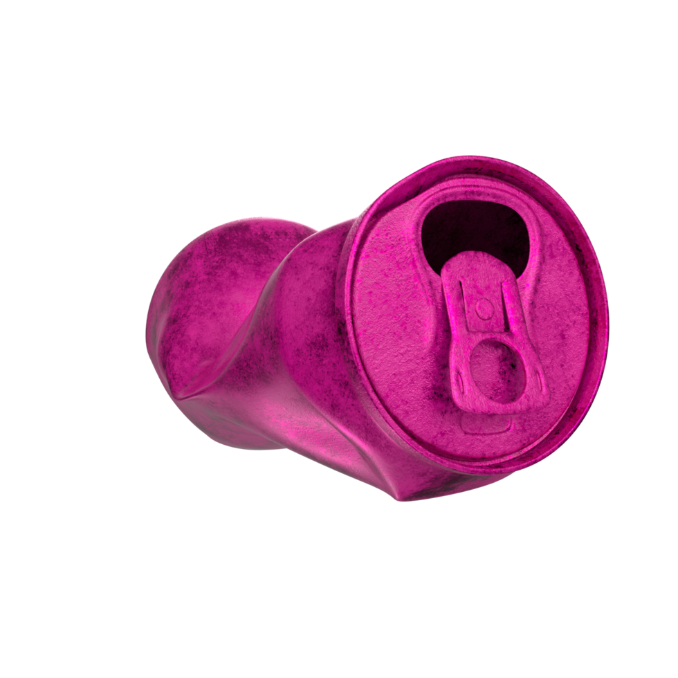 Tin can isolated on transparent png