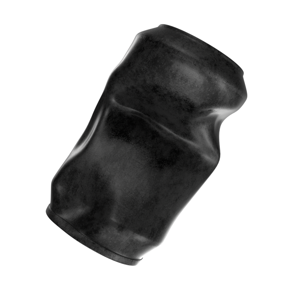 Tin can isolated on transparent png