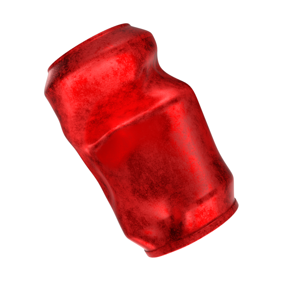 Tin can isolated on transparent png