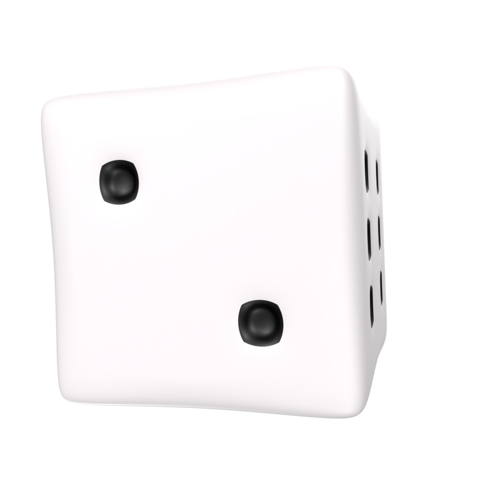 Dice isolated on transparent png
